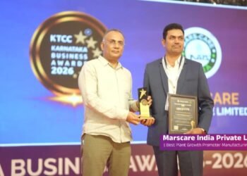 Marscare India Private Limited Wins “Best Plant Growth Promoter Manufacturing Company” at Karnataka Business Awards 2026