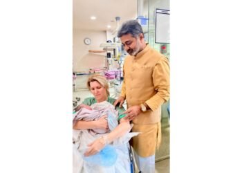 Verma Family Welcomes a Baby Boy on Dr. Abhishek Verma and Mrs. Anca Verma’s Wedding Anniversary