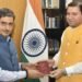 Cultural Envoy Sundeep Bhutoria Calls on West Bengal Governor; Presents Handwritten Copy of Tagore’s Gitanjali