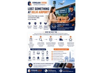 Delhi Airport Lost and Found Service: Recover Lost Items from IGI Airport with Secure Doorstep Delivery by Vimaan Desk