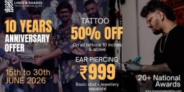 Lines N Shades Tattoo Studio Marks a Decade of Artistic Excellence in Mumbai