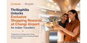 Thrillophilia Unlocks Exclusive Shopping Rewards at Changi Airport for Indian Travellers