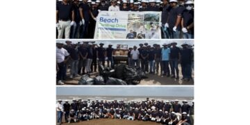 Khavda 4C Power Transmission Limited Marks World Environment Day with Major Beach Clean-Up Drive at Ubhrat; 1,500 Kg Waste Collected