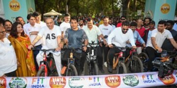 BJYM Mumbai Organises Grand Cyclothon on World Environment Day