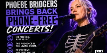 Phoebe Bridgers Wants Your Attention Back: Why Phone-Free Concerts Are Becoming Music’s Most Rebellious Trend