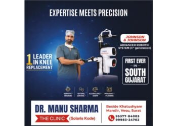 South Gujarat’s Leading Joint Replacement Surgeon Dr. Manu Sharma Introduces Johnson & Johnson’s Fourth-Generation Advanced Robotic System