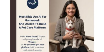 11-Year-Old Agra Student Helps Build AI-Powered Pet Care Platform Waggrr