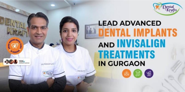 Dental Krafts Lead Advanced Dental Implants and Invisalign Treatments in Gurgaon