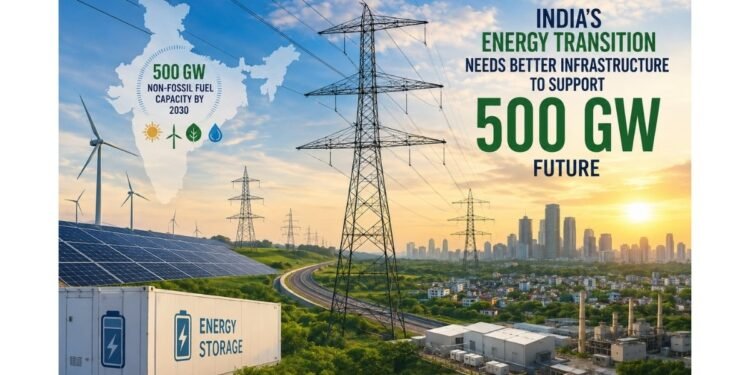 India’s Energy Transition Needs better infrastructure to support 500 GW Future