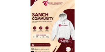 Sanchit Patil, Entrepreneur & Founder, Unveils Sanch Community’s Signature Hoodie Collection to Strengthen Community Identity