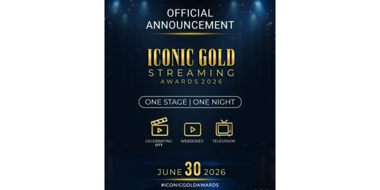 Iconic Gold Streaming Awards 2026 Officially Announced
