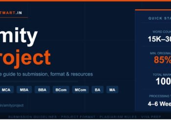 Amity Project: Complete Guide for BCA, MCA, MBA & More