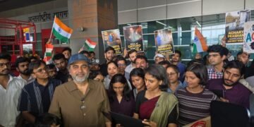 Philosopher & bestselling Author Spoke to the Media at Delhi Airport