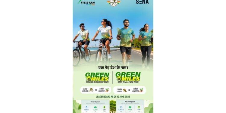 Fitistan gives fitness a green edge with their 54-days-long Green Miles Challenge 2026