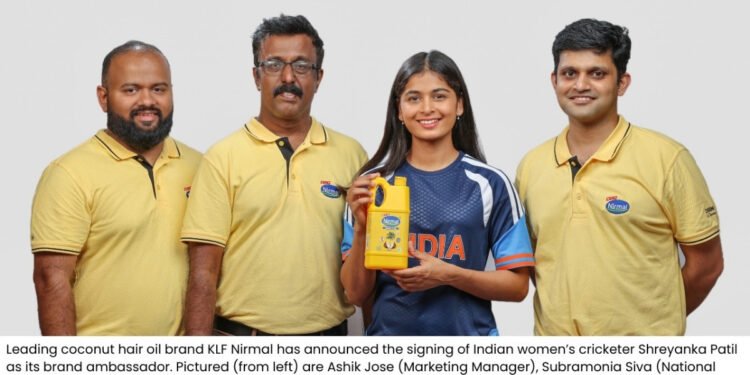 KLF Nirmal Signs Shreyanka Patil as Brand Ambassador for Karnataka; Launches Initiative to Support Aspiring Women Cricketers