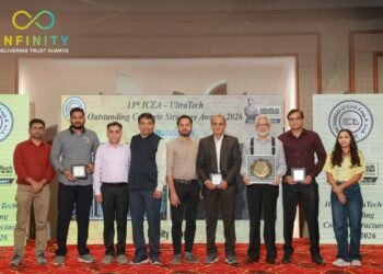 Infinity Group Receives Prestigious 13th ICEA–UltraTech Outstanding Concrete Structure Award 2026