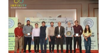 Infinity Group Receives Prestigious 13th ICEA–UltraTech Outstanding Concrete Structure Award 2026