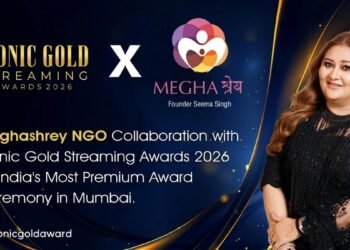 MeghaShrey NGO Associates with Iconic Gold Streaming Awards 2026