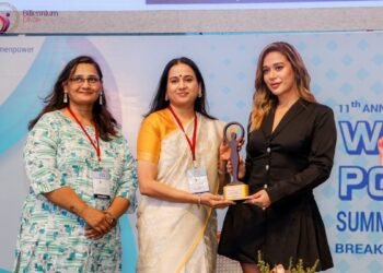 MET Management Representative Mrs. Vishakha Bhujbal Honoured with ‘Women Power Impact Creator of the Year Award’