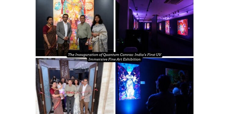 Quantum Canvas: India’s First UV Immersive Fine Art Exhibition Opens on 25 June’26