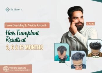 From Shedding to Visible Growth: Hair Transplant Results at 3, 6 and 12 Months