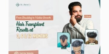 From Shedding to Visible Growth: Hair Transplant Results at 3, 6 and 12 Months