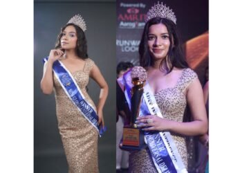 SAZIA SHAKIL won the title of Miss Global Universal Delhi 2026 at Miss Global Universal India 2026