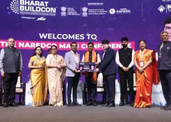 Union Minister Mansukh Mandaviya Visits Bharat Buildcon 2026; Says First Two Days Have Surpassed Footfall of Entire Previous Edition