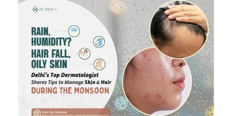 Rain, Humidity, Hair Fall, Oily Skin? Delhi’s Top Dermatologist Shares Tips to Manage Skin & Hair During the Monsoon