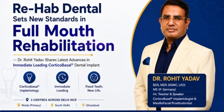 Re-Hab Dental Sets New Standards in Full Mouth Rehabilitation