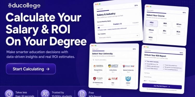 EduCollege Launches Degree ROI Calculator to Help Students and Working Professionals Make Data-Backed Education Decisions