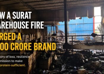 How a Surat Warehouse Fire Forged a Rs. 100 Crore Brand on a Mission to Make India Protein-Sufficient