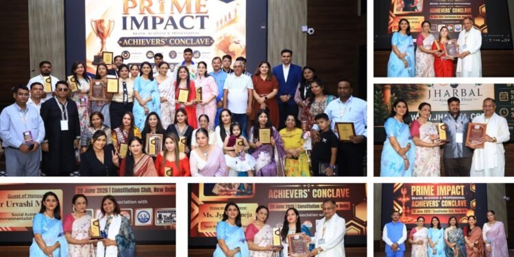 Vocal For Local Talent Promoters Brings Together India’s Emerging Business Leaders at Prime Impact Achievers’ Conclave