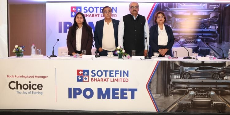 Sotefin Bharat Limited IPO Opens on Thursday, July 16, 2026