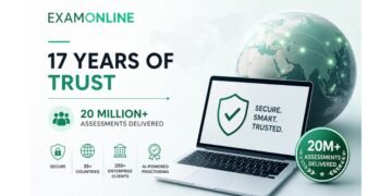 ExamOnline Marks 17 Years with Over 20 Million Assessments Delivered