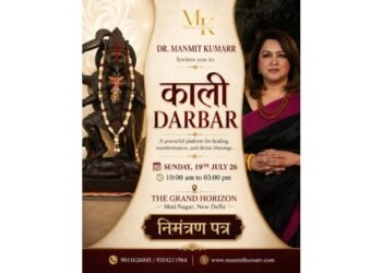 India’s First Lady Tantra Guru, Dr. Manmit Kumarr, Awakens Shakti Consciousness at Historic Kali Darbar 2026