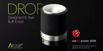 A New Chapter in Global Design: Atcraft’s DROP Wins the Red Dot Design Award 2026