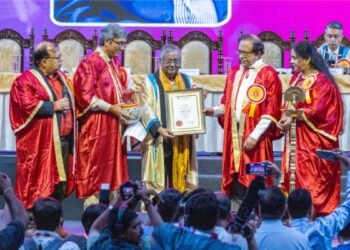 Techno India Group Confers Honorary Doctorate on Infinity Group CMD Ravindra Chamaria