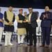 Madhav Das Honoured for Excellence in Human Resources and Literature at Vagdhara Samman Samaroh