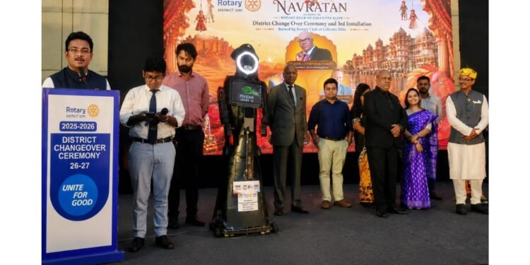 Humanoid Robots and Drone Steal the Spotlight at Rotary District 3291 Changeover Ceremony: IEM-UEM Innovation Creates History