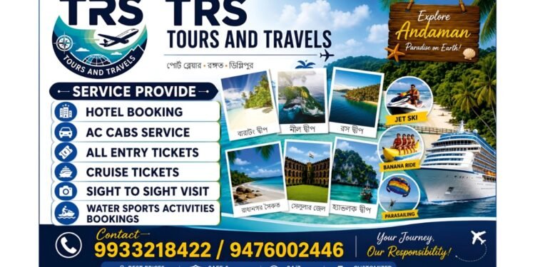 TRS Tours and travels Brings the Best of Andaman Tourism to Kolkata Travel Fair with Exclusive Durga Puja Holiday Packages