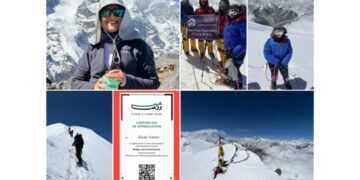 From Udgir to the Himalayas: Dr. Kiran Vemuri Conquers Mera Peak Against All Odds