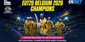 1xBet Sponsored Team “Ghent Gladiators” Win the inaugural EUT20 in Belgium