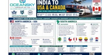 Ocean Sky Logistics Pvt. Ltd. Expands Global Freight Forwarding Network Across USA, Canada, Europe, Russia, CIS Countries, North America & South America with Advanced Air Freight and Ocean Freight Solutions