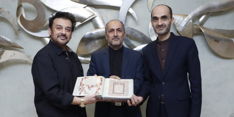 Iranian Consulate General Recognises Adnan Sami’s Emotional Musical Tribute to the People of Iran and Its Late Supreme Leader