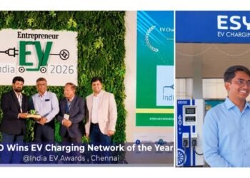 ESYGO Wins “EV Charging Network of the Year” at India EV Awards 2026