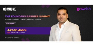 TEDx Speaker Akash Joshi to Address Entrepreneurs at The Founders Barrier Summit Organised by Communex