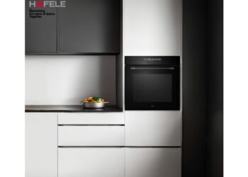 Cook with Confidence Using Hafele’s Midora Steam Oven with Telescopic Shelf Supports