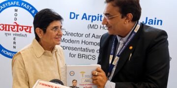 Dr. Arpit Chopra Jain Honoured on National Doctors’ Day at Fit India Conclave 2026, Recognized as Panel Speaker and BRICS Homeopathic Representative