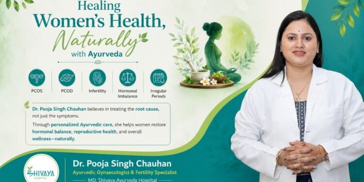 Healing Women’s Health Through Ayurveda: Dr. Pooja Singh Chauhan Brings Focus to Natural Treatment of PCOS, PCOD and Infertility